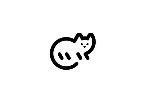 生动剪影！20款黑白动物Logo设计  - 20图